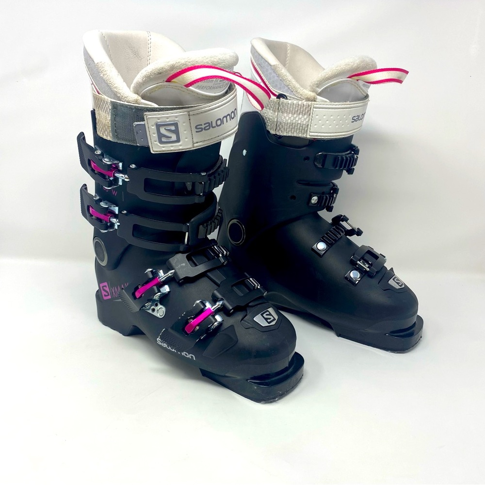 Salomon X MAX 80W Ski Boots Women’s Size‎ Mondopoint 22 / 22.5 — US 5 / 5.5